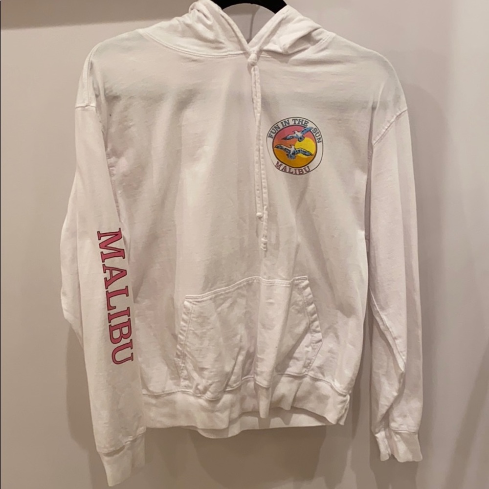 Brandy Melville Malibu Fun In The Sun hoodie